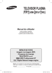 Samsung PS-42C62H manual de utilizador