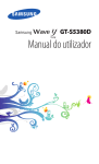 Samsung Wave Y manual de utilizador