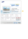 Samsung SPF-72V manual de utilizador