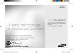 Samsung Micro-ondas com Grill 28 Litros MG28F301TAS manual de utilizador