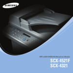 Samsung SCX-4321 manual de utilizador