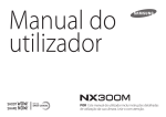 Samsung NX300M (18-55 mm) manual de utilizador