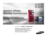 Samsung HMX-U10BP kamera cyfrowa Instrukcja obsługi