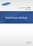 Samsung GALAXY Tab 3 Lite (3G + Wi-Fi)
 Instrukcja obsługi