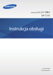 Samsung Galaxy Tab 3 (8.0, Wi-Fi) Instrukcja obsługi(Kitkat)