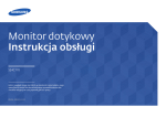Samsung S24C770T Instrukcja obsługi