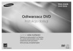 Samsung Odtwarzacz DVD D530 Instrukcja obsługi