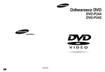 Samsung DVD-P244 Instrukcja obsługi