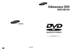 Samsung DVD-HD745 Instrukcja obsługi