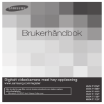 Samsung HMX-T10BP Bruksanvisning