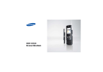 Samsung SGH-D520 Bruksanvisning