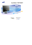 Samsung 19" SyncMaster 930XT LF19TPTLSM/EDC Bruksanvisning