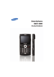 Samsung SGH-I600 Bruksanvisning