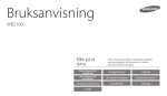 Samsung WB2100 Bruksanvisning