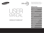 Samsung SMART CAMERA WB850F Bruksanvisning