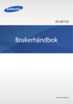 Samsung SMART Camera Galaxy NX  18-55mm objektiv (svart) Bruksanvisning