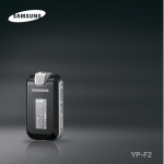 Samsung YP-F2RXB User Manual