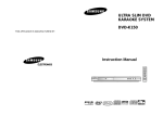 Samsung DVD-K150 User Manual