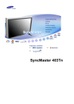 Samsung 403TN User Manual
