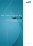 Samsung 32" General display HD32B
 User Manual