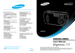 Samsung DIGIMAX 301 User Manual