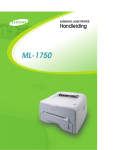 Samsung ML-1755 User Manual