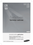 Samsung 303l Vertikali rankena RL34ECTS Vartotojo vadovas