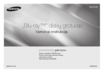 Samsung Blu-ray BD-D5100 Vartotojo vadovas