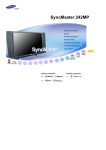 Samsung 242MP Vartotojo vadovas