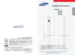 Samsung 286l ar saldētavu apakšā RL34EGSW Lietotāja rokasgrāmata