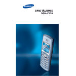Samsung SGH-C110 Lietotāja rokasgrāmata