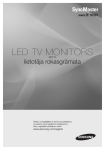 Samsung T24B301EW Lietotāja rokasgrāmata
