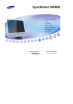 Samsung 940MW Lietotāja rokasgrāmata