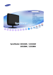 Samsung 2032BW Lietotāja rokasgrāmata
