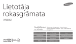 Samsung WB700 Lietotāja rokasgrāmata