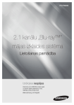 Samsung Blu-ray mājas izklaides sistēma FS9200 Lietotāja rokasgrāmata