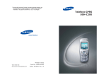 Samsung SGH-C200 User Manual