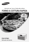 Samsung Forno elettrico compatto GEO_COMPACT con funzione di cottura rapida, 1,5 piedi cubi / 42 litri User Manual