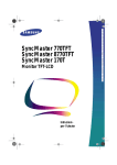 Samsung 770TFT User Manual
