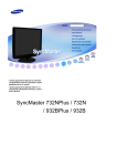 Samsung 732N User Manual