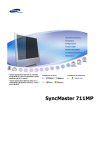 Samsung 711MP User Manual