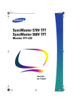 Samsung 570VTFT User Manual