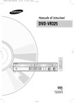 Samsung DVD-VR325 User Manual