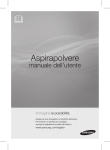 Samsung Aspirapolvere SC8600 con sacco, Low Noise, 1400 W User Manual(SEI)