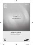 Samsung Lavatrice WF90F5EDW2W User Manual