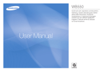 Samsung WB550 User Manual