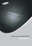 Samsung SF-375TP User Manual