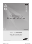 Samsung RB29FDRNDSA Felhaszn&aacute;l&oacute;i k&eacute;zik&ouml;nyv