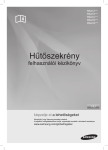 Samsung RSA1DTVG1 amerikai típusú hűtő Felhasználói kézikönyv