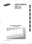 Samsung AQV18MSAN Felhaszn&aacute;l&oacute;i k&eacute;zik&ouml;nyv
